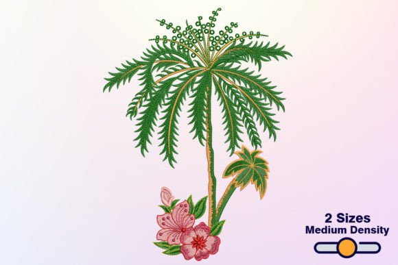 Beach Tree and Flower: A Holiday Embroidery Review