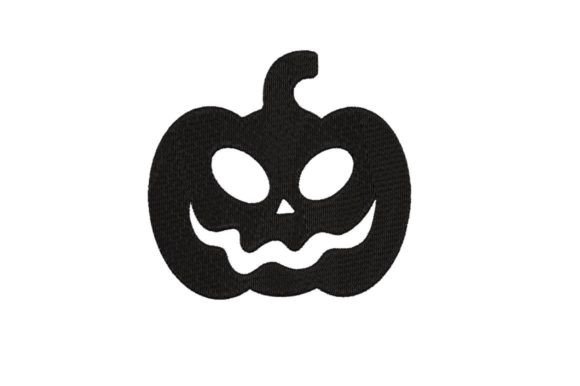 Black Scary Pumpkin Embroidery: A Designer’s Take