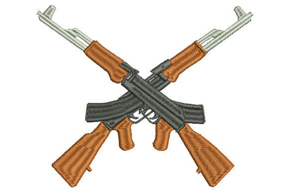 Crossed AK47 Form a Cross: A Seller’s Review