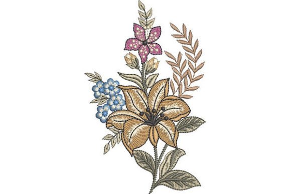 Golden Flower Embroidery Design: A Maker's Review