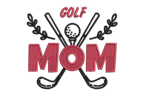 Golf Mom Embroidery Design Review for Personalized Gifts