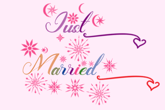 Just Married Lettering: A Practical Embroidery Review