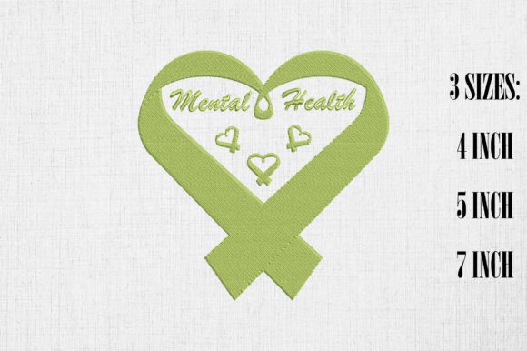 Mental Health Heart Ribbon: A Designer’s Gift Test