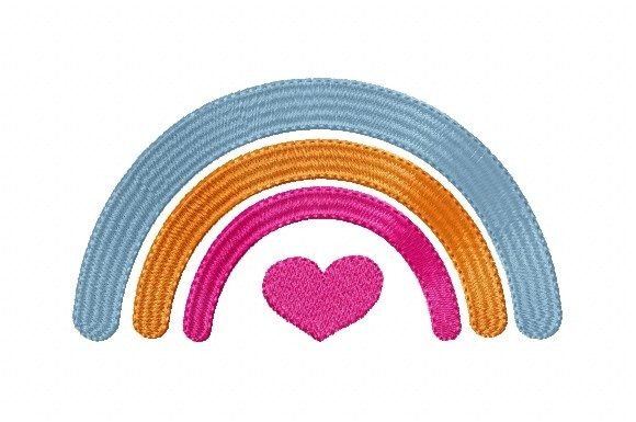 Rainbow with Heart: A Designer's Honest Embroidery Review