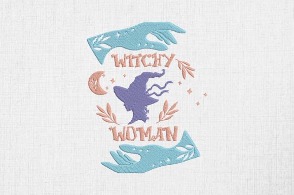 Witchy Woman Wiccan Halloween Embroidery Design Review